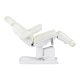 Azzurro 708A Electric Cosmetic Chair with Heating, White