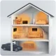 Infrared Panel Heater Berdsen BD-981 600 W, Wi-Fi, Tuya, Remote Control, Black