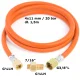 Meva Gas Cylinder Reduction Connection G 3/8\" L - 7/16\", 1.5 m Hose