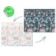 Educational Kids Folding Foam Mat 200x150x1cm Nukido NK-341