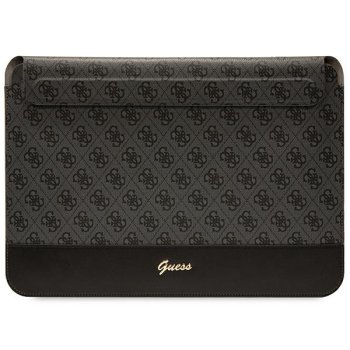 Guess 4G Stripe Metal Logo case for 14" laptop - black