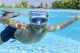 BESTWAY 22011 Swimming Diving Goggles Glasses Mask, Blue