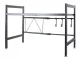 Adjustable Kitchen Shelf Over Microwave Oven, Black
