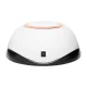 Glow V1 UV LED Nail Lamp 168W, White / Gold