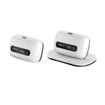 BoboVR BM60-2 Battery Pack (2 pcs) with Charging Station for BoboVR M3 / M3 Pro+, 6500 mAh, White