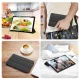 Samsung Galaxy Tab A8 10.5 (2021) (2022) (SM-X200/X205) DUX DUCIS Domo Tablet Cover Case with Multi-angle Stand, Black