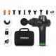 Massage Gun Deep Tissue Percussion Massager Neo-sport NS-503 with 9 Heads, Black