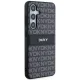 DKNY Samsung Galaxy S24+ Case Mono Stripe & Metal Logo, Black
