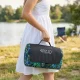 4FIZJO Insulated Picnic and Beach Blanket 200 x 200 cm Palm Leaves