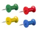 Push Pins for Cork Board, 40 Pcs, Assorted Colors