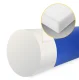 4FIZJO Rehabilitation Massage Bolster Roller 100 x 30 cm, Blue