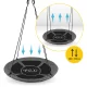 4FIZJO Children\'s Nest Swing XL 110 cm, Grey