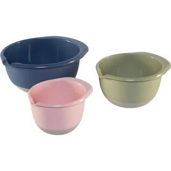 Emsa Prep & Bake mixing bowl set, 3-piece, multicoloured