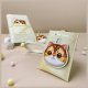 Nimmy Big Eyed Pet 2.0 Cat Card Wallet, Beige