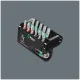 Wera Bit-Check 12 BiTorsion 1 Screwdriver Bit Set with Rapidaptor, 12 Pieces