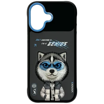Nimmy Cool&Cute 2.0 Wolf Case for iPhone 17, Black