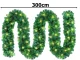 Artificial Christmas Pine Garland 50 LED 3 m, Green