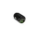 Puro Mini 30W Power Delivery USB-C & USB-A Car Charger - Black