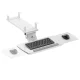 Under-Desk Keyboard Tray Maclean MC-156 W, Adjustable, White