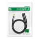 Ugreen 3.5mm Mini Jack Male to XLR Female Audio Cable 1m AV182, Black