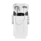 Hairdressing Wash Unit Gabbiano Porto White and Grey