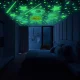Fluorescent Glowing Star Stickers Planets Cosmos 453 pcs