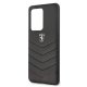 Ferrari Samsung Galaxy S20 Ultra Case Heritage Quilted, Black