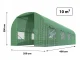 Garden Greenhouse Tunnel 2.5x4xH2m (10m2) Plonos