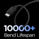 Spigen Essential EB6015CC USB-C to USB-C Cable 60W 150 cm - Black
