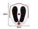 Electric Foot Massager with Vibration, Heat and Adjustable Intensity