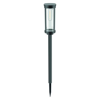 Solar Garden Path Light Forever Light SUNARI FLS-97 Classic Post LED 3000K 500mAh, Black