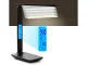 LED Desk Lamp with Clock and QI Wireless Charger