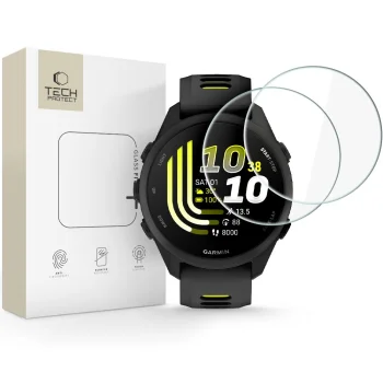 Apsauginis stiklas Tech-Protect Glass Fit+ Garmin Forerunner 70 / 170, 2 vnt.