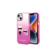Karl Lagerfeld KLHCP14XTGKCP iPhone 14 Pro Max 6.7 \"hardcase pink / pink Gradient Ikonik Karl & Choupette