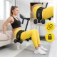4FIZJO Hip Thrust Dumbbell Belt for Glute Bridges, Black