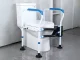 Adjustable Toilet Safety Rail Frame for Seniors, 53–56 x 42 x 60–70 cm