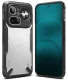 Ringke Fusion X Case for Nothing Phone 4A Pro, Transparent and Black