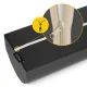 4FIZJO Massage and Rehabilitation Half Roller 60 × 18 × 12 cm, Black