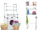 Standing Shelf over Washing Machine Toilet Bathroom Rack Cabinet with 3 Shelves
