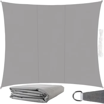 Gardlov Sun Shade Sail 4x3m, Grey