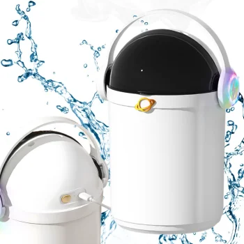 Air Humidifier and Aroma Diffuser with 2 Nozzles and RGB LED, USB, 2L, White