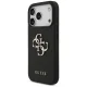 Guess iPhone 17 Pro Case Grained Big 4G & Classic Logo, Black