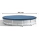 Intex 28031 baseina pārsegs karkasa baseiniem 366 cm