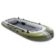 4-Person Inflatable Boat Intex Seahawk 4 with Pump and Oars 66334