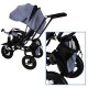 Bērnu Trīsriteņu Ratiņi Ritenis TRIKE FIX V3 Pro, Zils | Kids Baby Bike Tricycle Stroller Buggy