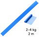 Фитнес-резинка для упражнений 2 м, 10 lbs, синий цвет