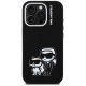 Karl Lagerfeld Silicone Karl&Choupette Sketch MagSafe Phone Case Cover iPhone 16 Pro Max - Black