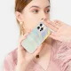 Kingxbar Shell Series Phone Case for iPhone 13 Pro, Pearl Mint