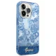 Guess Porcelain Collection Case for iPhone 14 Pro Blue