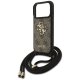 Guess 4G Big Logo Cord Stap Crossbody Phone Case Cover iPhone 17 Pro - Brown